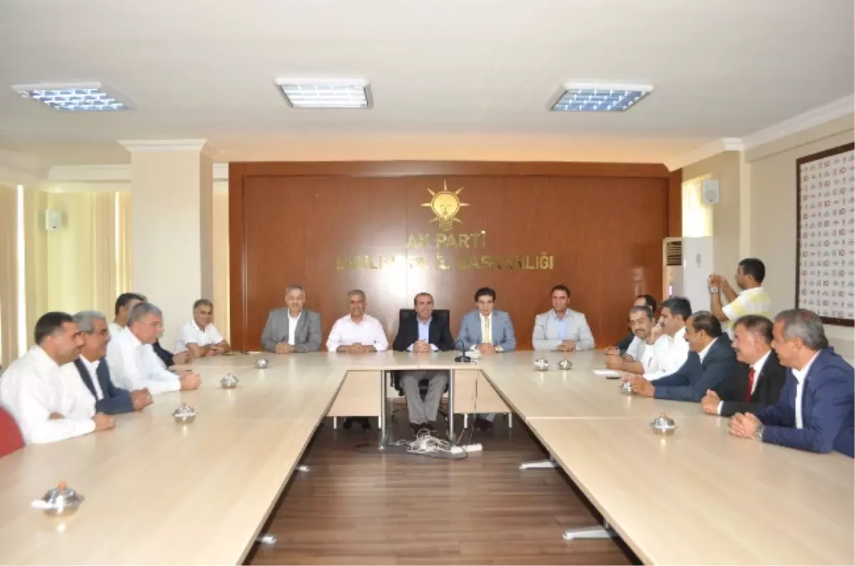 AK Parti Merkez İlçe Başkanları Basına Tanıtıldı