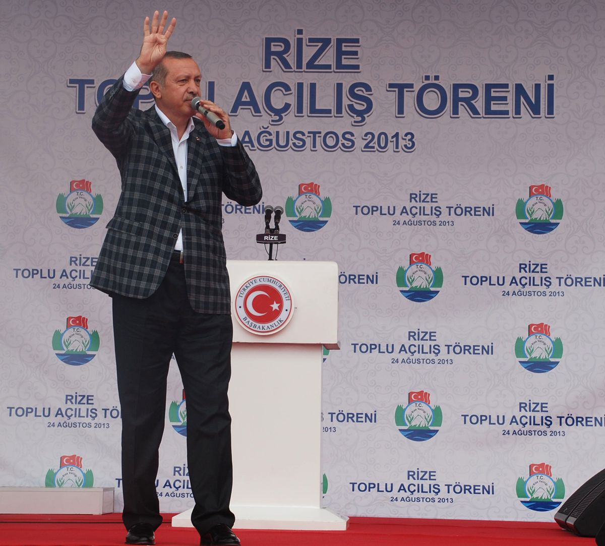Başbakan Erdoğan Rize\'de