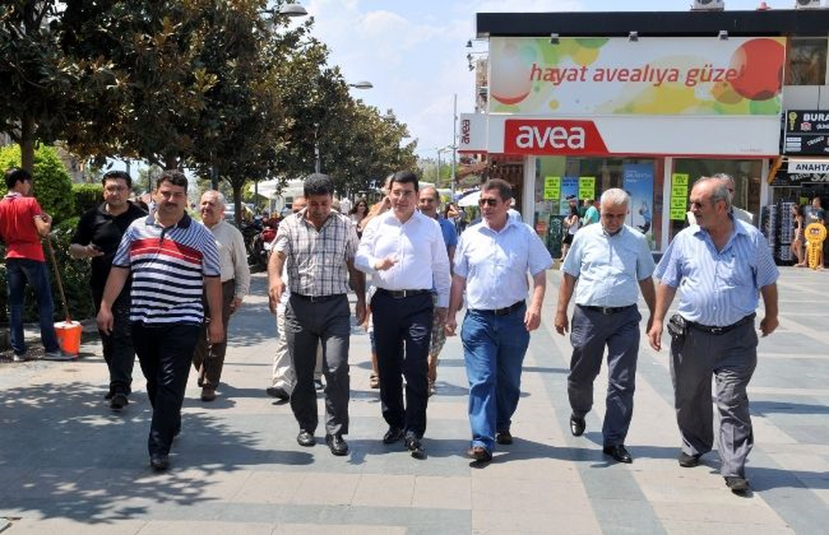 Başkan Tütüncü\'den Kalekapısı Esnafına Ziyaret