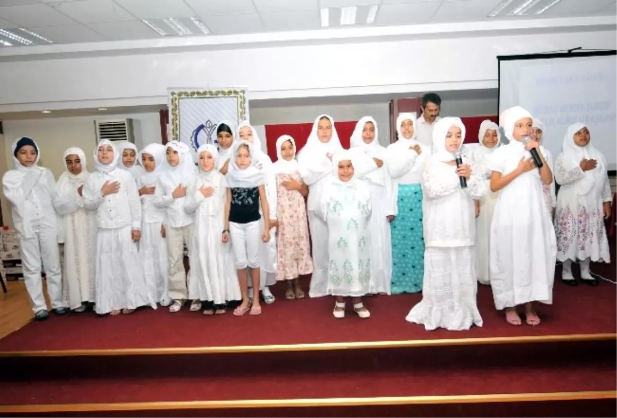 'Bu Yaz Camideyim' Projesi ile 123 Çocuk Kur'an-I Kerim Okumayı Öğrendi