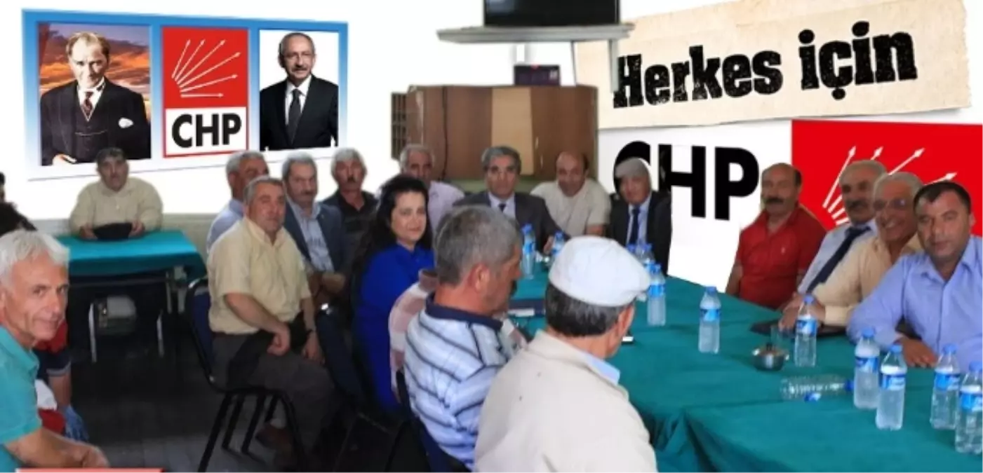 CHP Yönetiminden Şenkaya Ziyareti