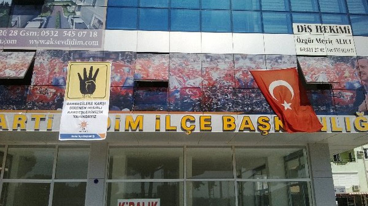 Didim AK Parti\'den Mısırlılara Destek..