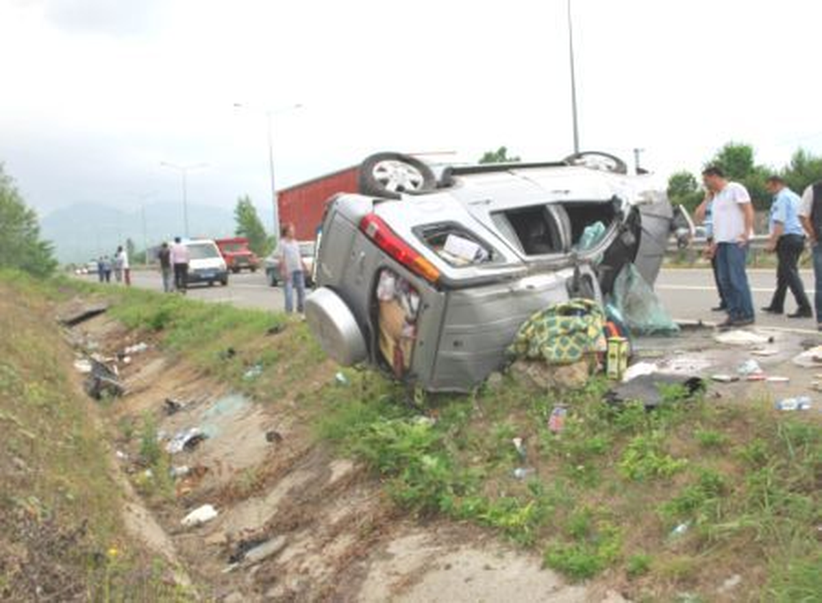 Giresun\'da Trafik Kazası: 1 Ölü