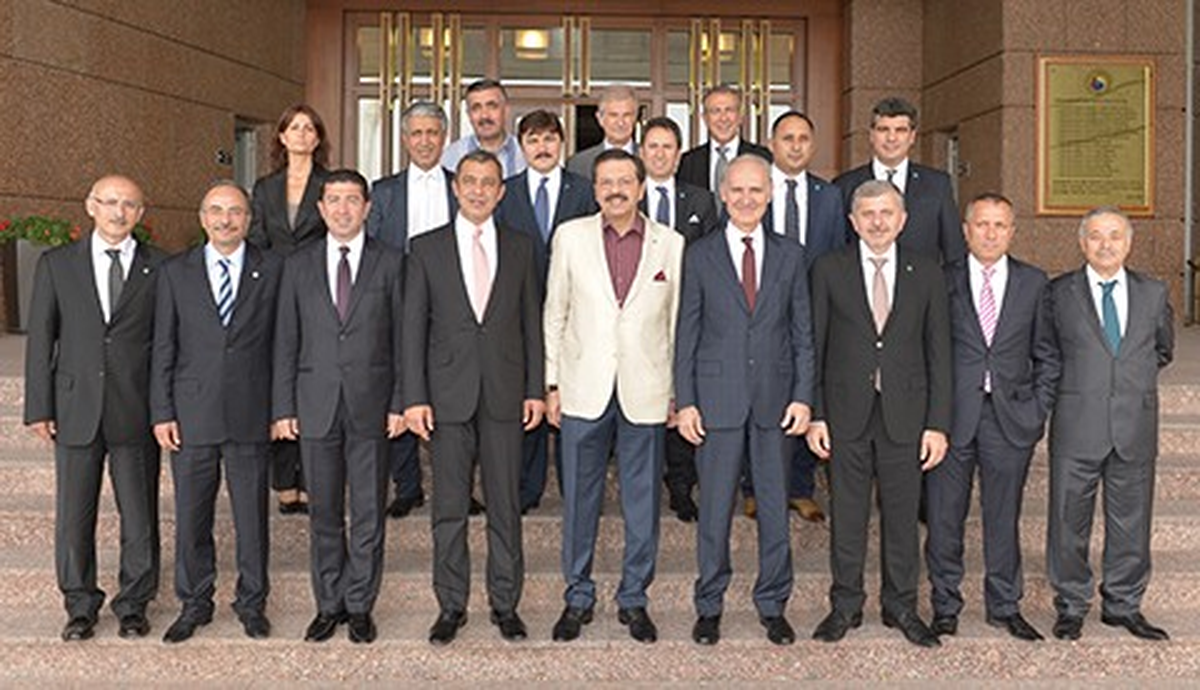 İstanbul Ticaret Odası\'ndan Hisarcıklıoğlu\'na Ziyaret