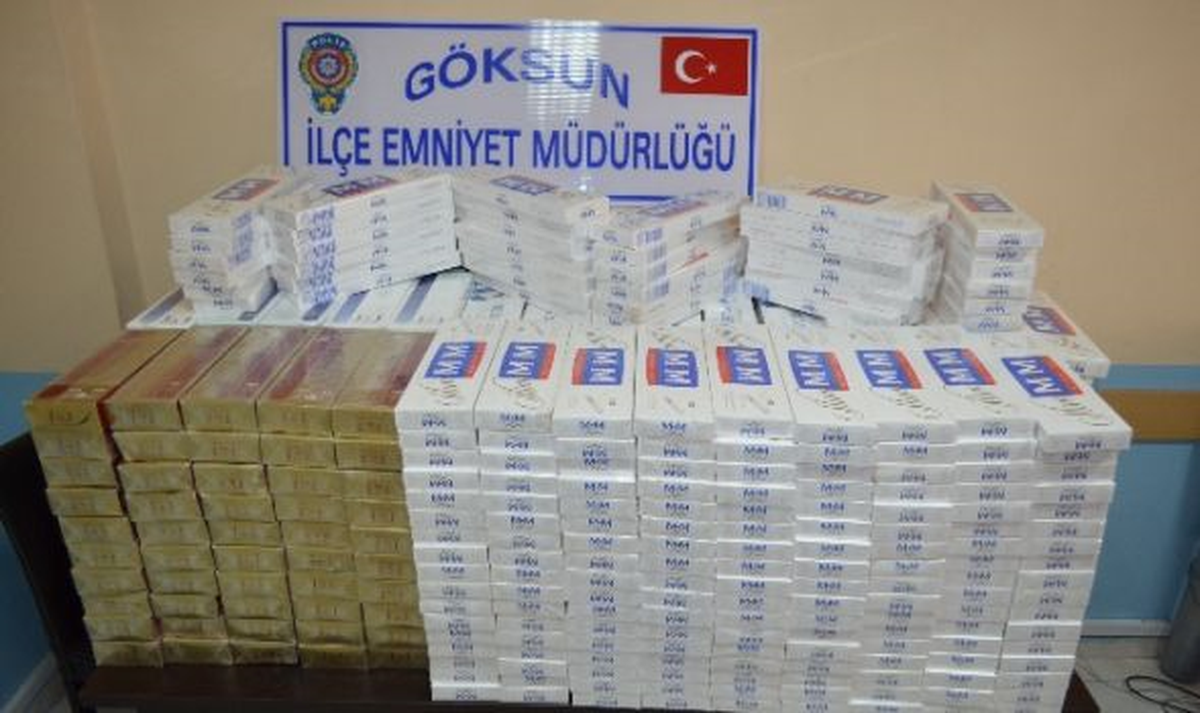 Kahramanmaraş\'ta Sigara Kaçakçılığı