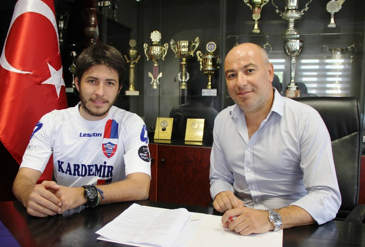 Karabükspor Eren Güngör ile Resmi Sözleşme İmzaladı