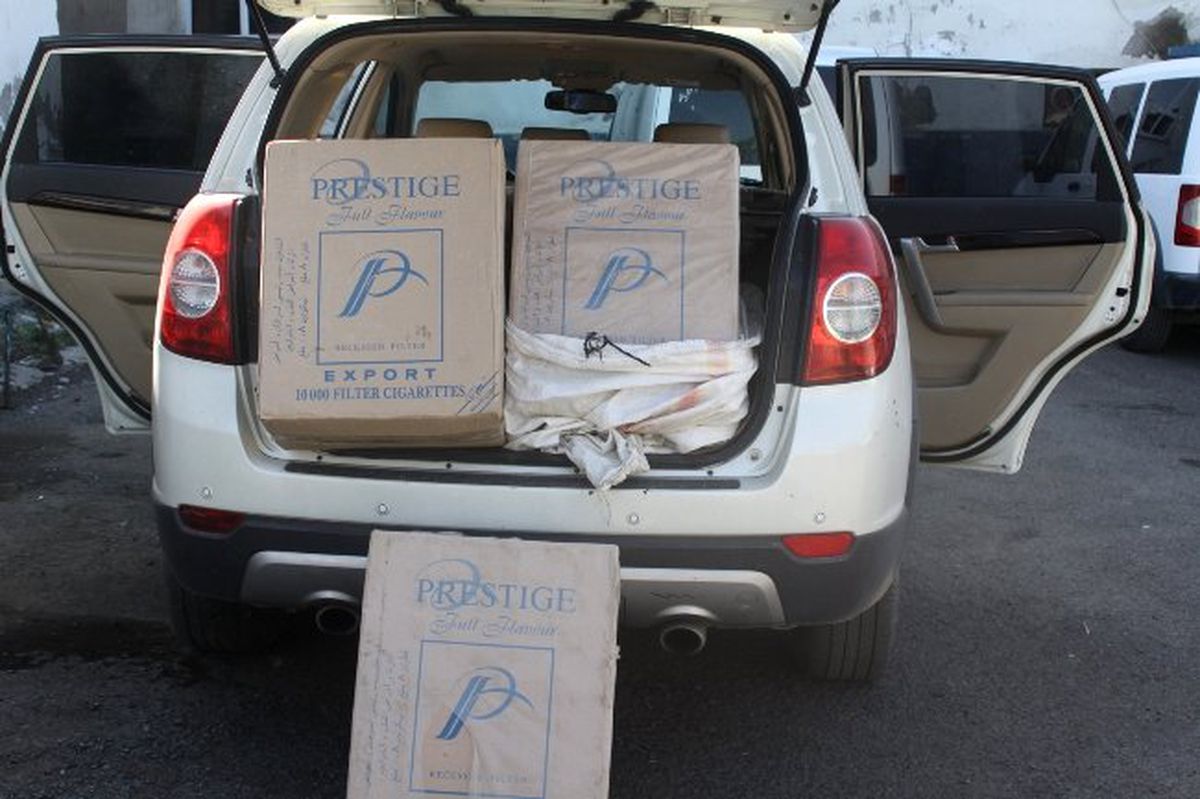 Kars\'ta 9 Bin Paket Kaçak Sigara Ele Geçirildi