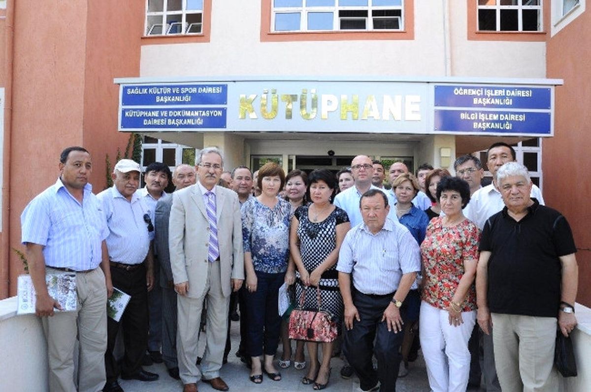 Kazakistan Ahmet Yesevi Türk Üniversitesi Heyetinden, Bü\'ye Ziyaret