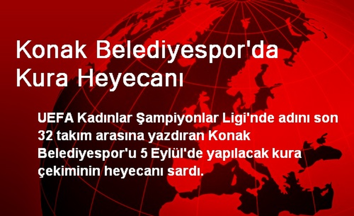 Konak Belediyespor\'da Kura Heyecanı