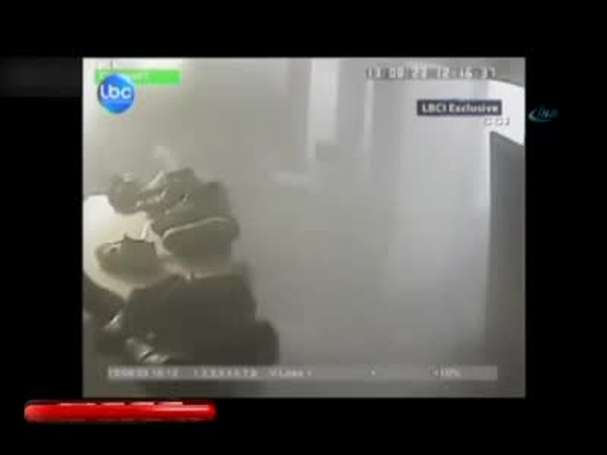Lübnan\'daki Bombalı Saldırıdan Korku Dolu Anlar