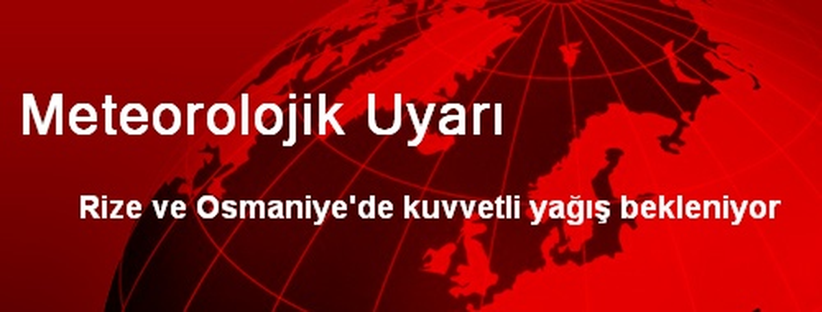 Meteorolojik Uyarı