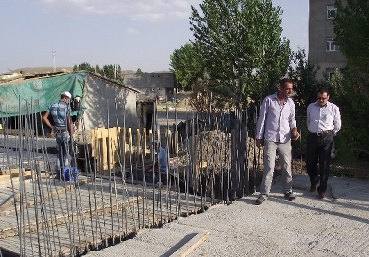 Milli Eğitim Müdürü Sarıdağ, Okul İnşaatlarında İncelemede Bulundu