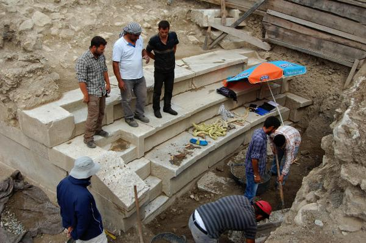 Pompeiopolis\'teki Kazılarda Yazıt Bulundu