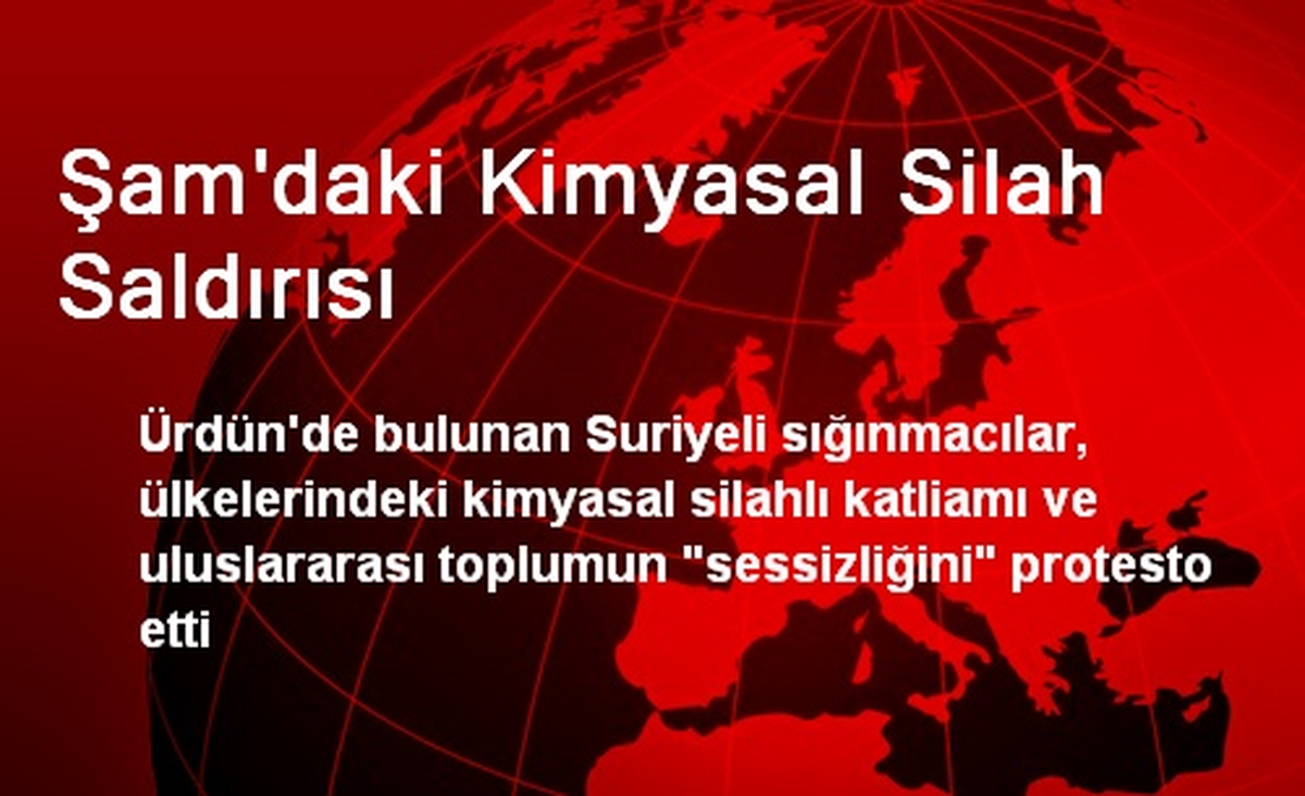 Şam\'daki Kimyasal Silah Saldırısı