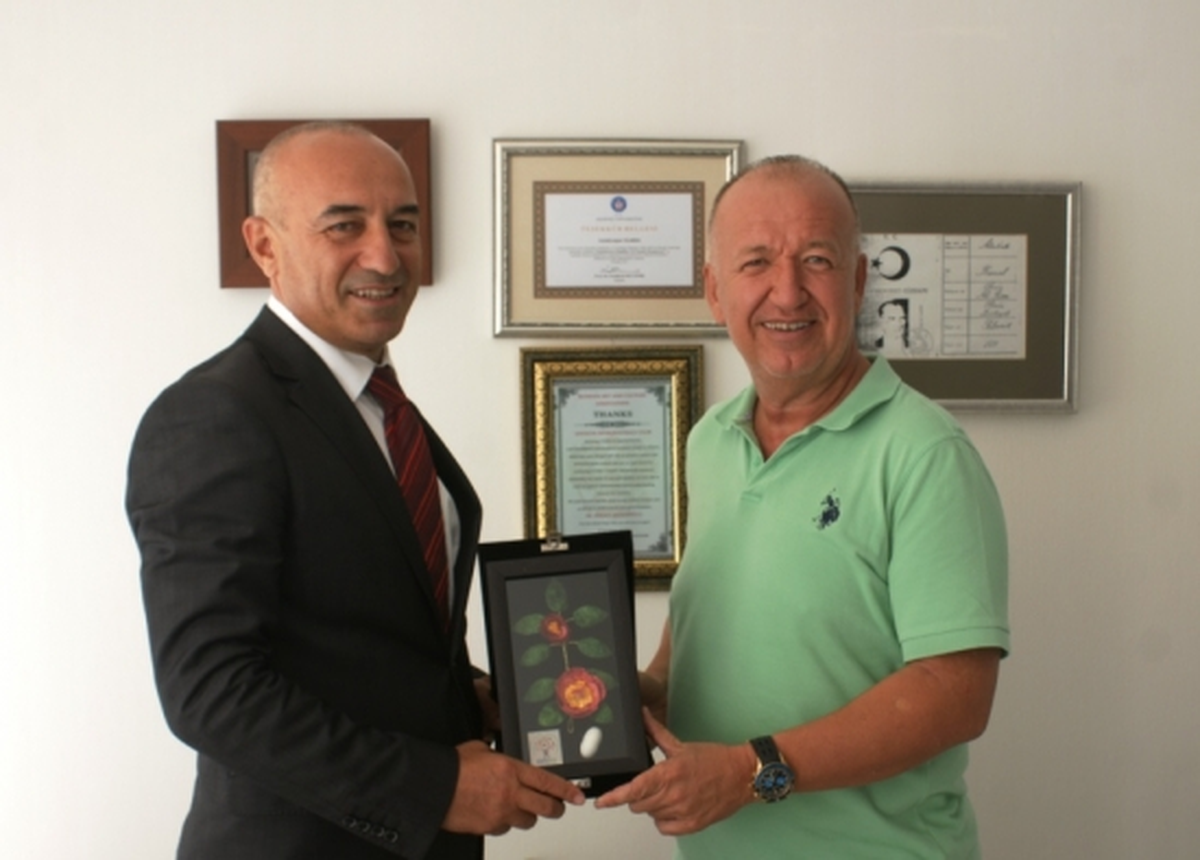 MP Antalyaspor Başkanı Gencer\'e Ziyaret