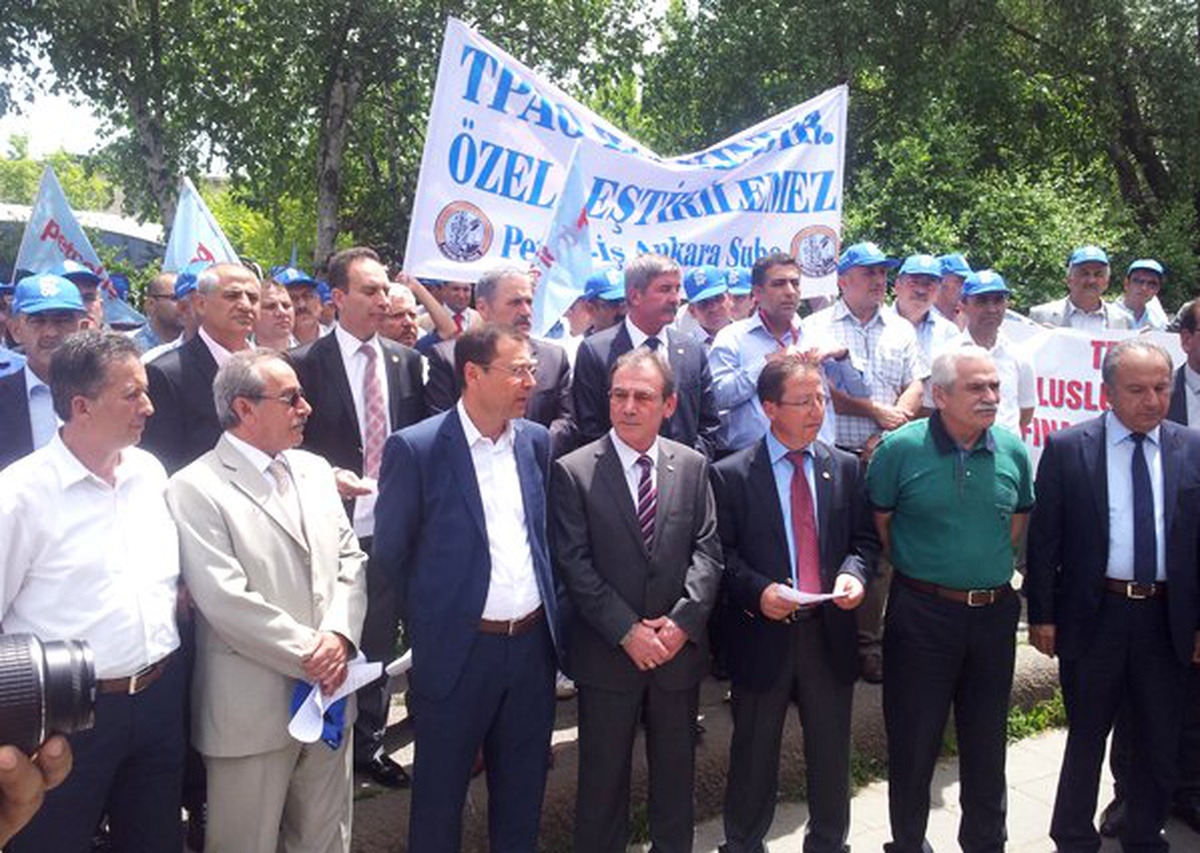 Türk Petrol Kanunu Basın Açıklaması