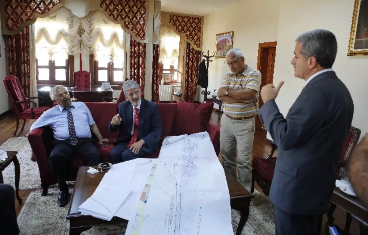 Ulaştırma Bakanlığı Müsteşarlık Heyeti, Sincan\'daki Çalışmaları İnceledi