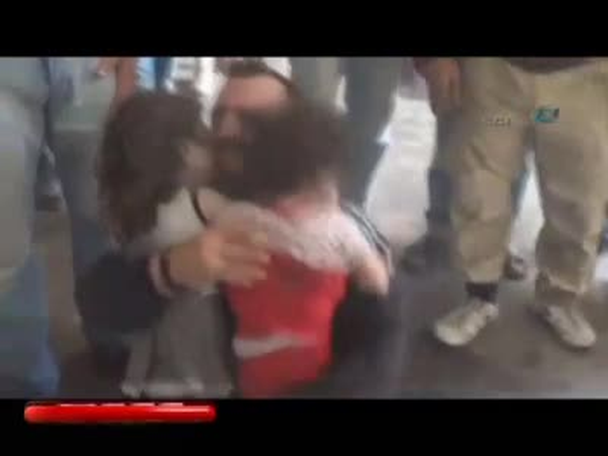 Kızlarının Cesedini Gören Suriyeli Babanın Feryadı
