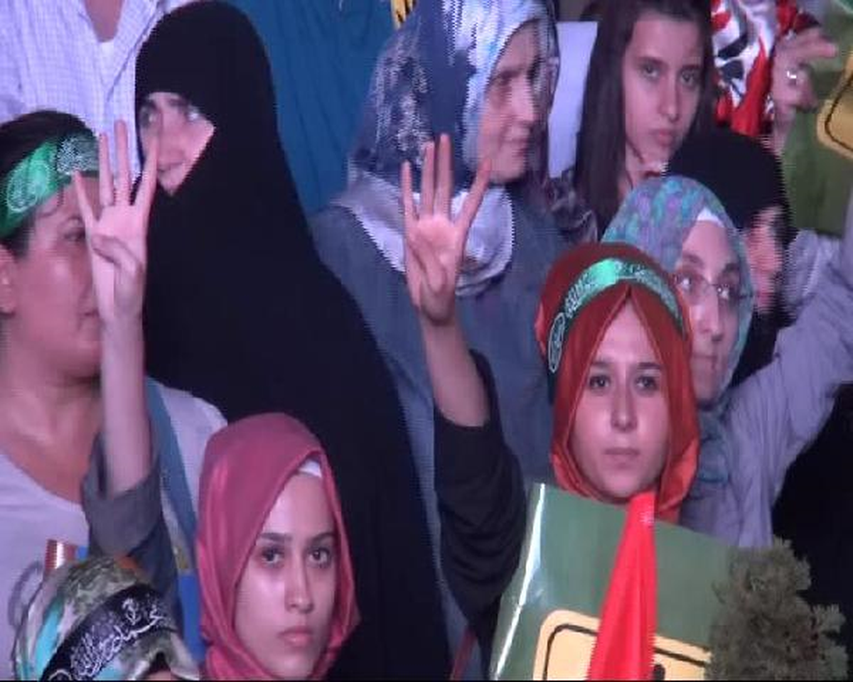 Ümraniye\'de Mısır Protestosu