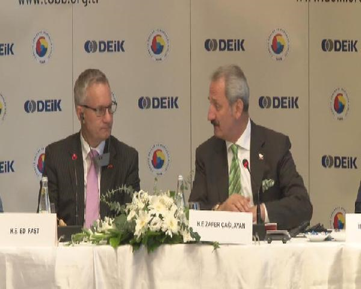 Bakan Çağlayan: "Türkiye\'ye Yatırım Yapmayan Kanadalı Firmalar Ciddi Kayıptalar"