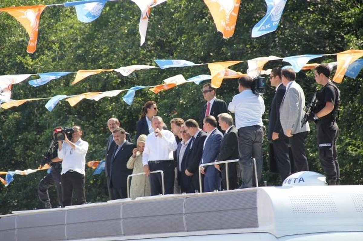 Başbakan Recep Tayyip Erdoğan Rize\'de