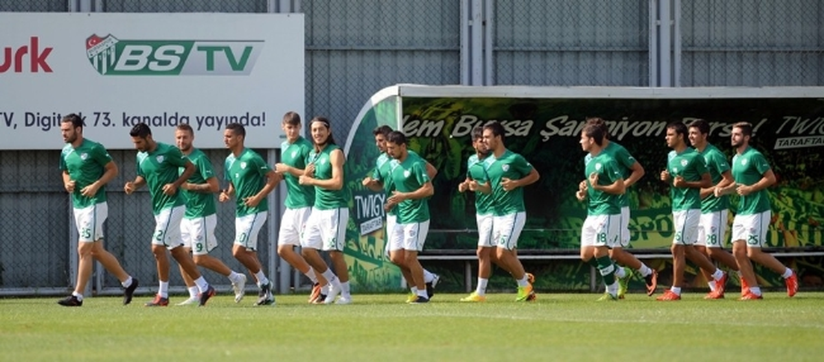 Bursaspor, Antalyaspor Maçı Hazırlıklarına Başladı