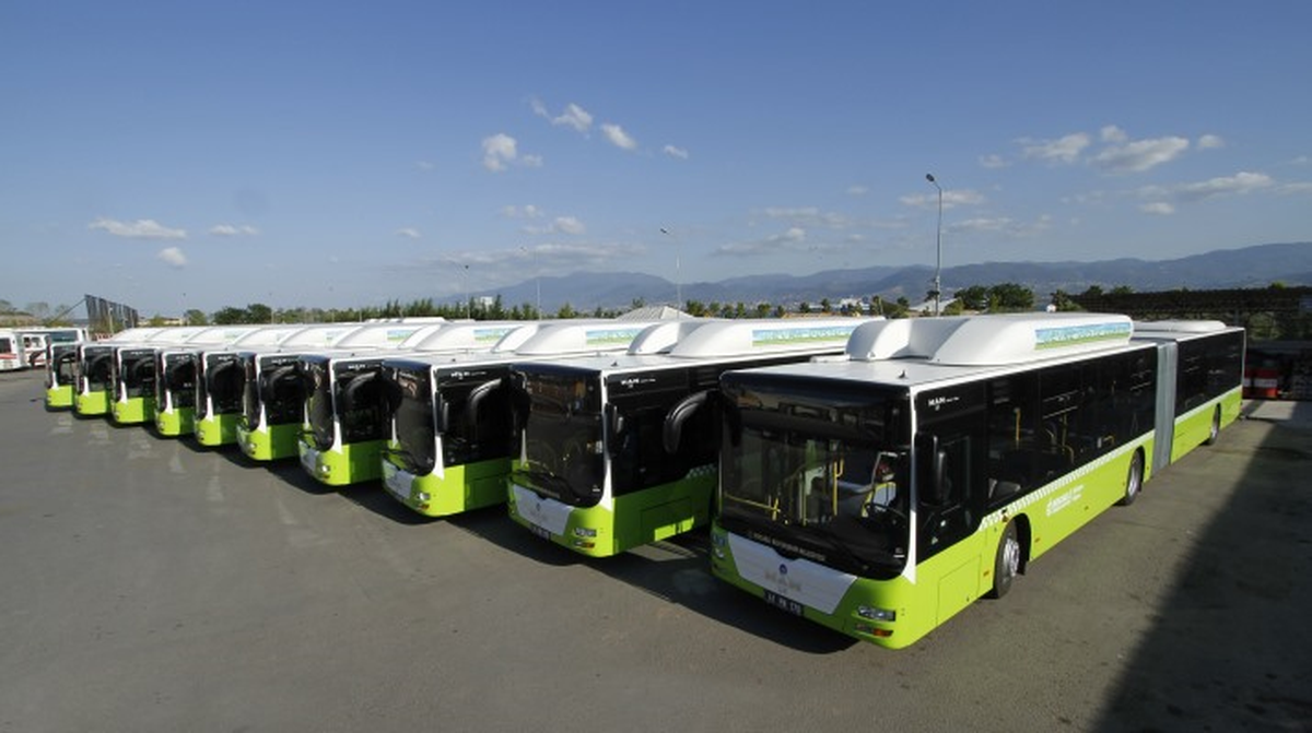Doğalgazlı Otobüsler Hizmete Başlıyor