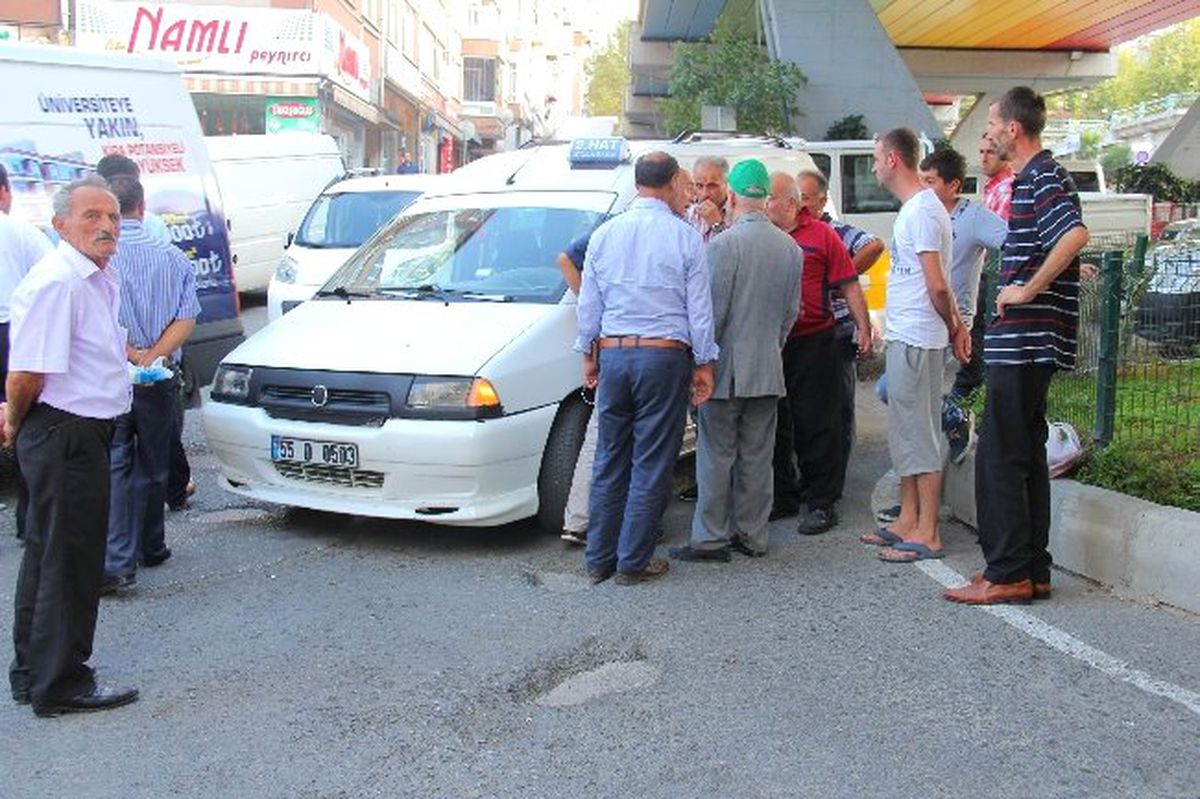 Dolmuşun Çarptığı Kadın Ağır Yaralandı