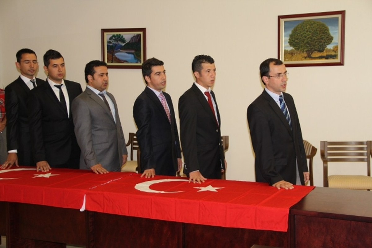 Dpü\'de Aday Memurlar Yemin Etti