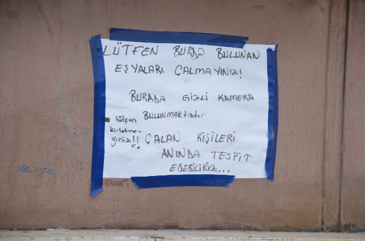 Hırsıza İlanlı Tehdit