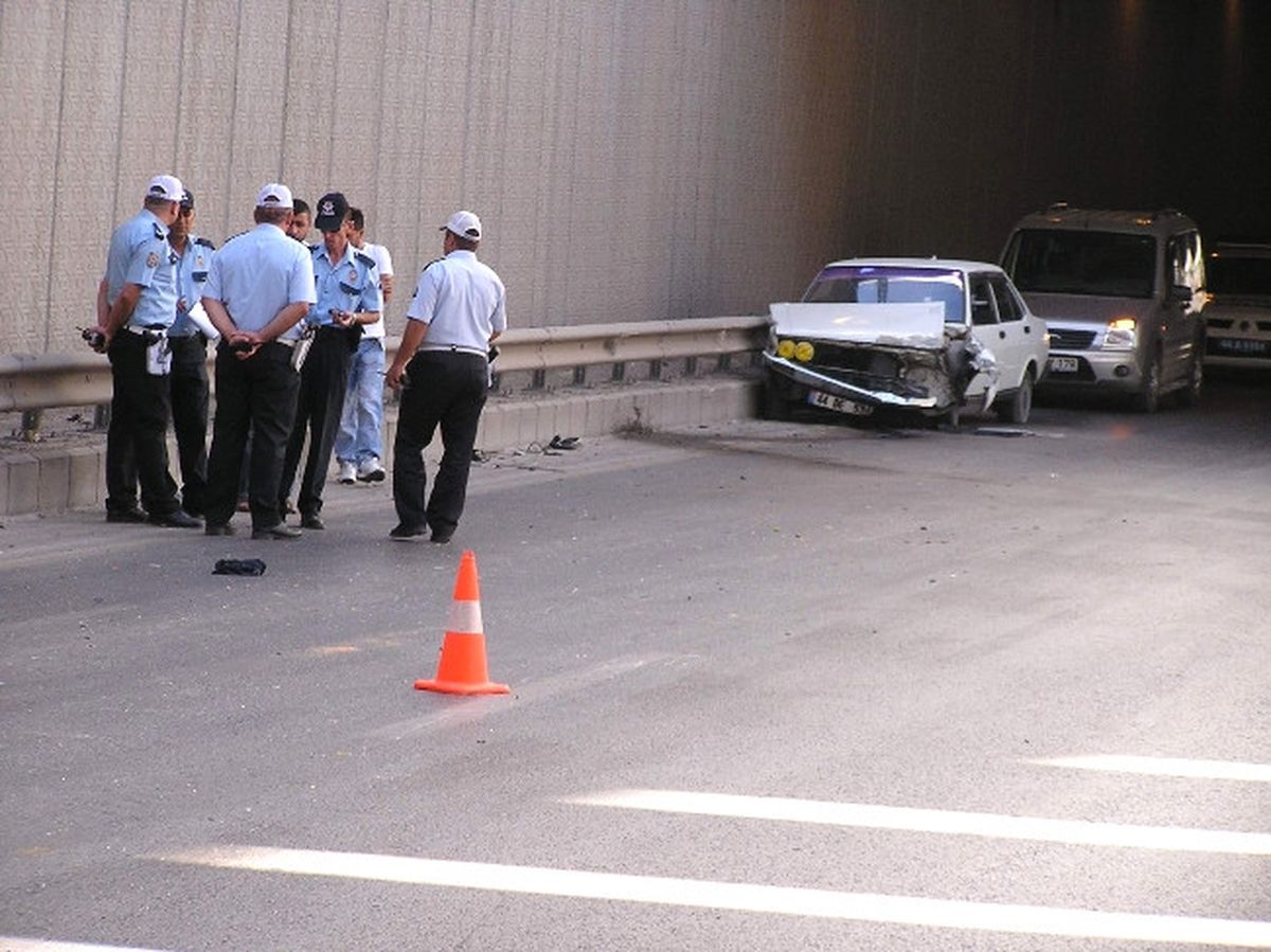 Malatya\'da Trafik Kazası: 1 Yaralı