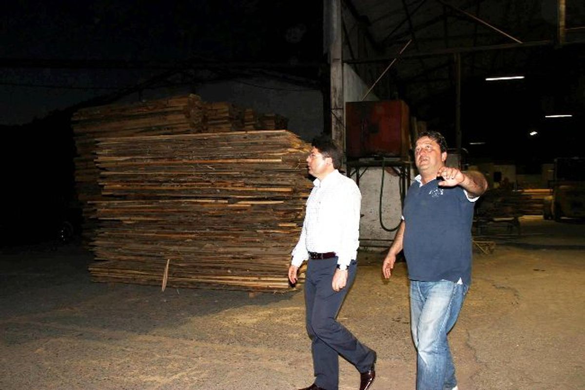 Milletvekili Tunç\'tan Fabrika Ziyareti