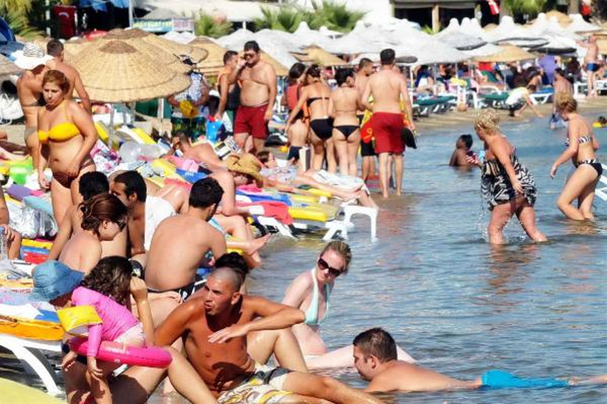 Muğla\'ya Bodrum ve Dalaman Havalimanlarından Turist Yağdı