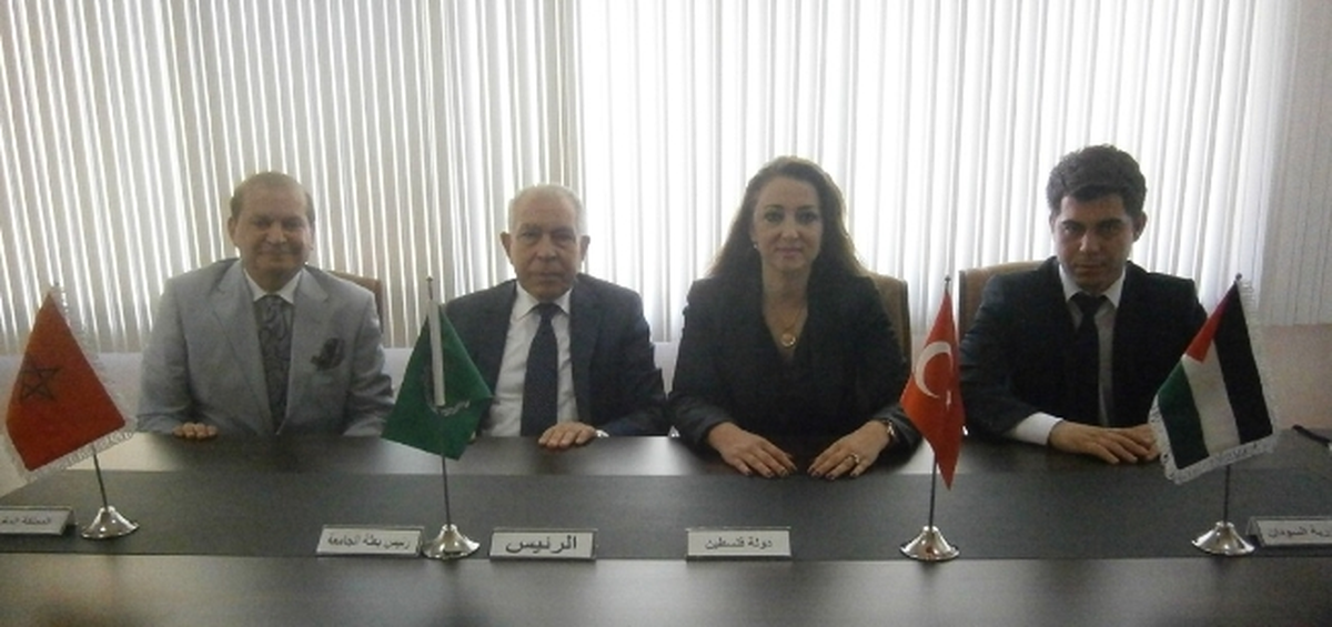 Nezaket Emine Atasoy, Arap Devletler Temsilcisi Naciri ile Görüştü