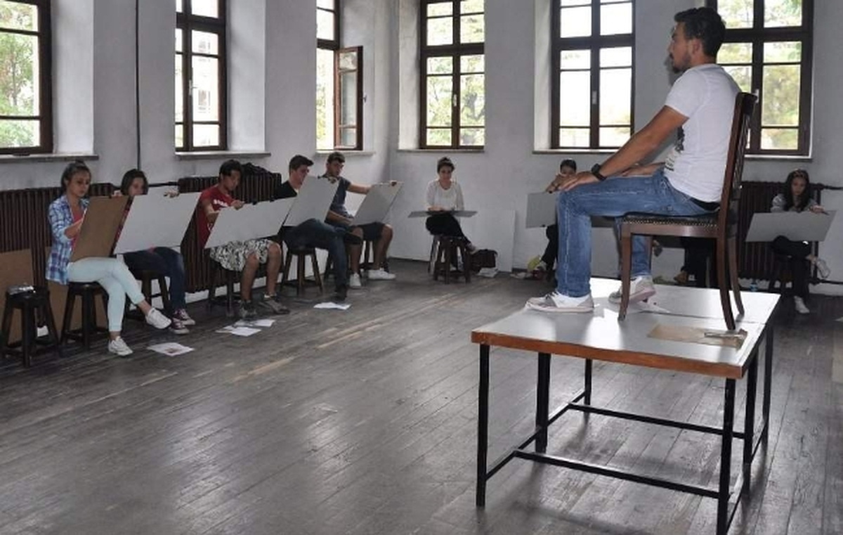 Resim ve Müzik Bölümleri Özel Yetenek Sınavları Yapıldı