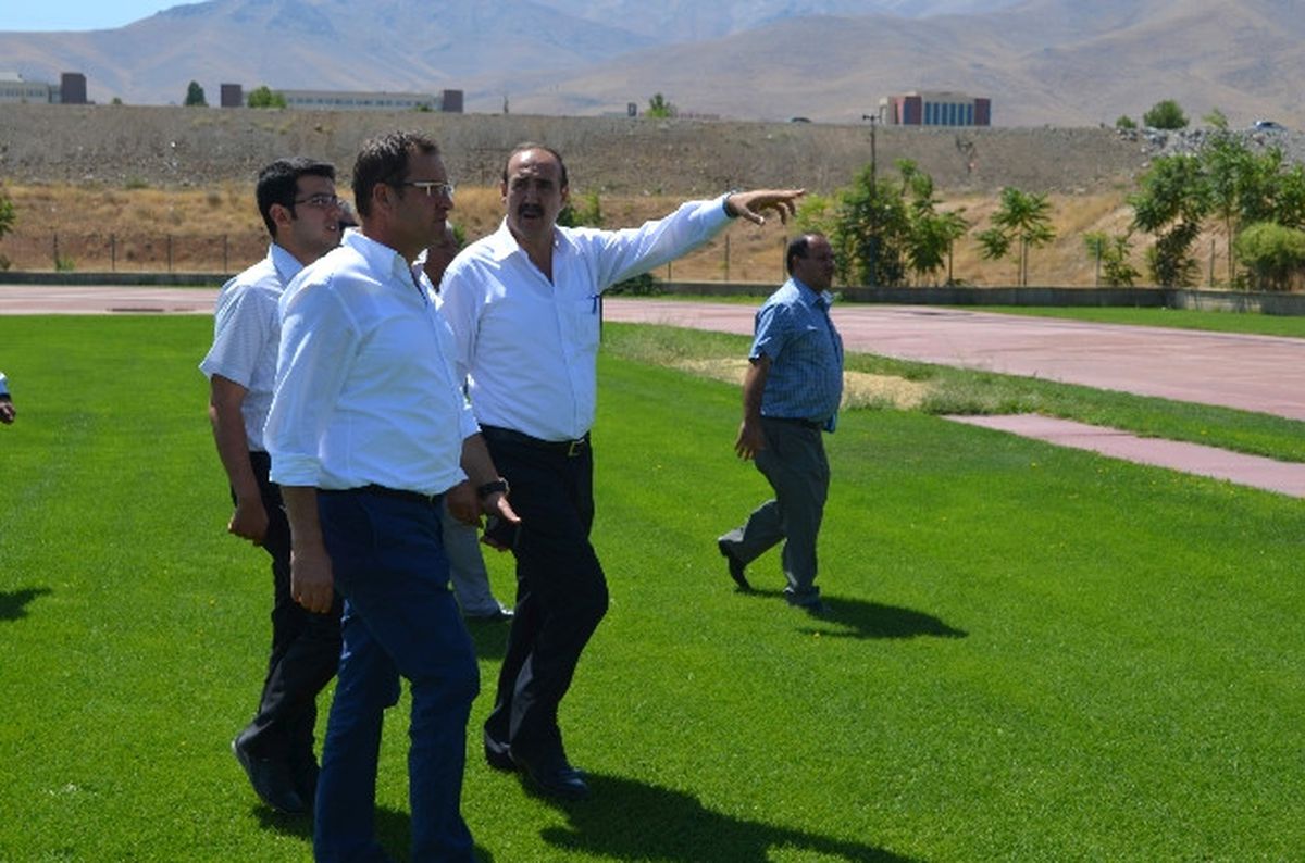 Spor Genel Müdürlüğü Yetkilileri Tesislerde İnceleme Yaptı