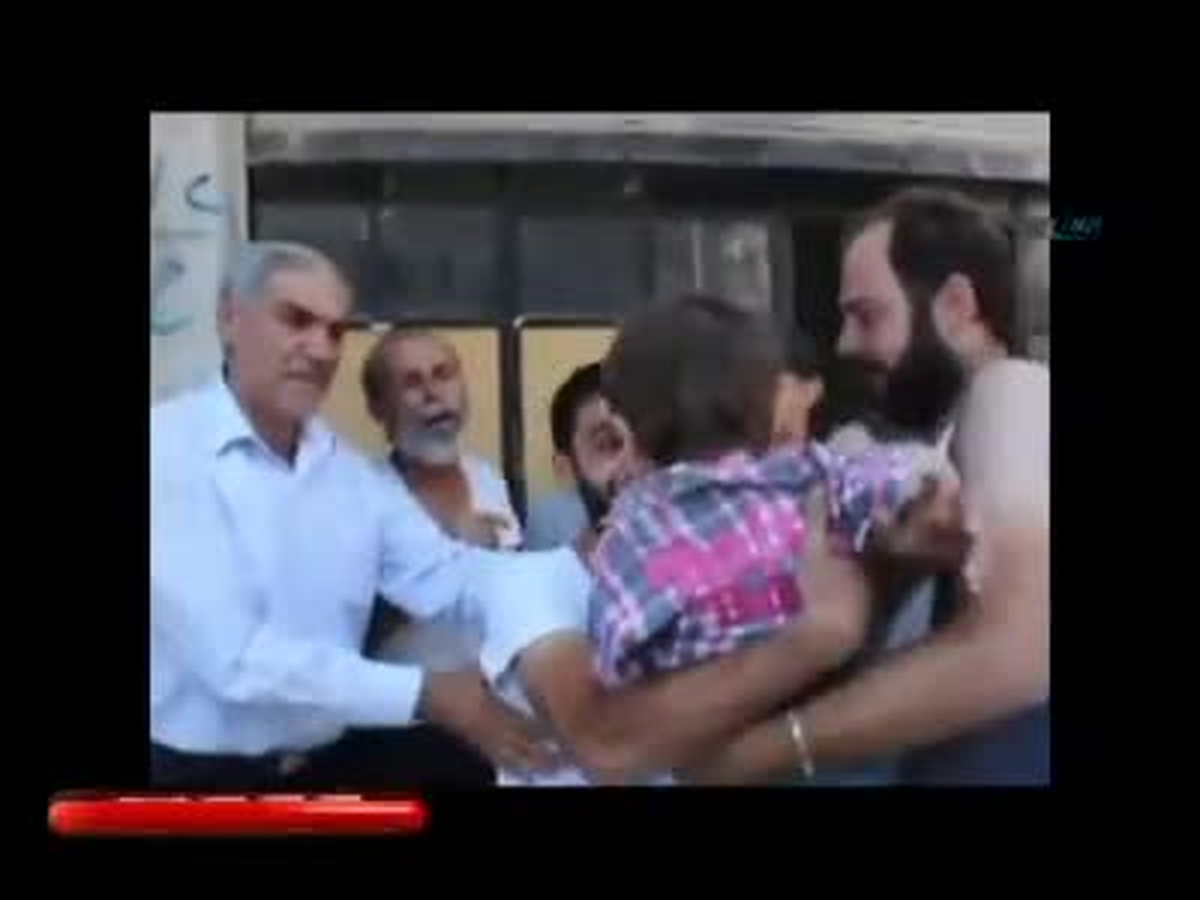 Suriyeli Babanın Sevinç Çığlıkları