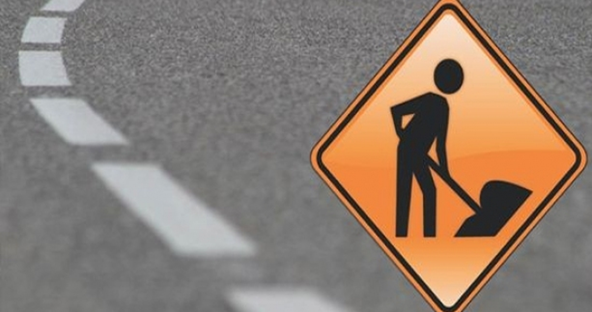 Tem Otoyolu\'nda Yol Çalışması