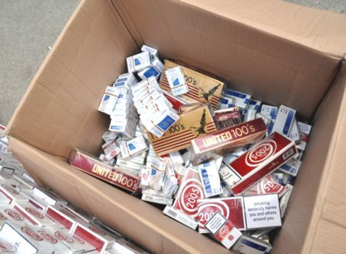 Trabzon\'da Kaçak Sigara Operasyonu