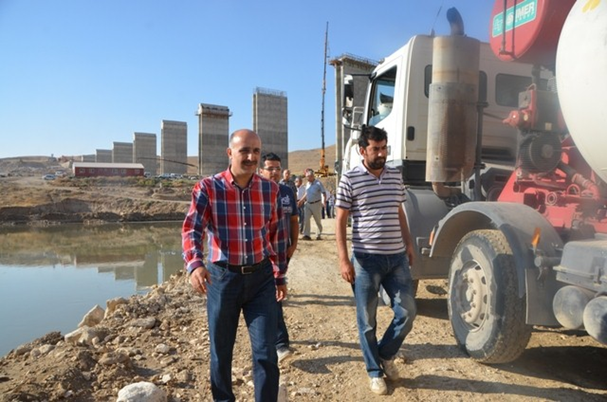 AK Parti\'li Özdemir, Kantar Köprü Çalışmalarını İnceledi