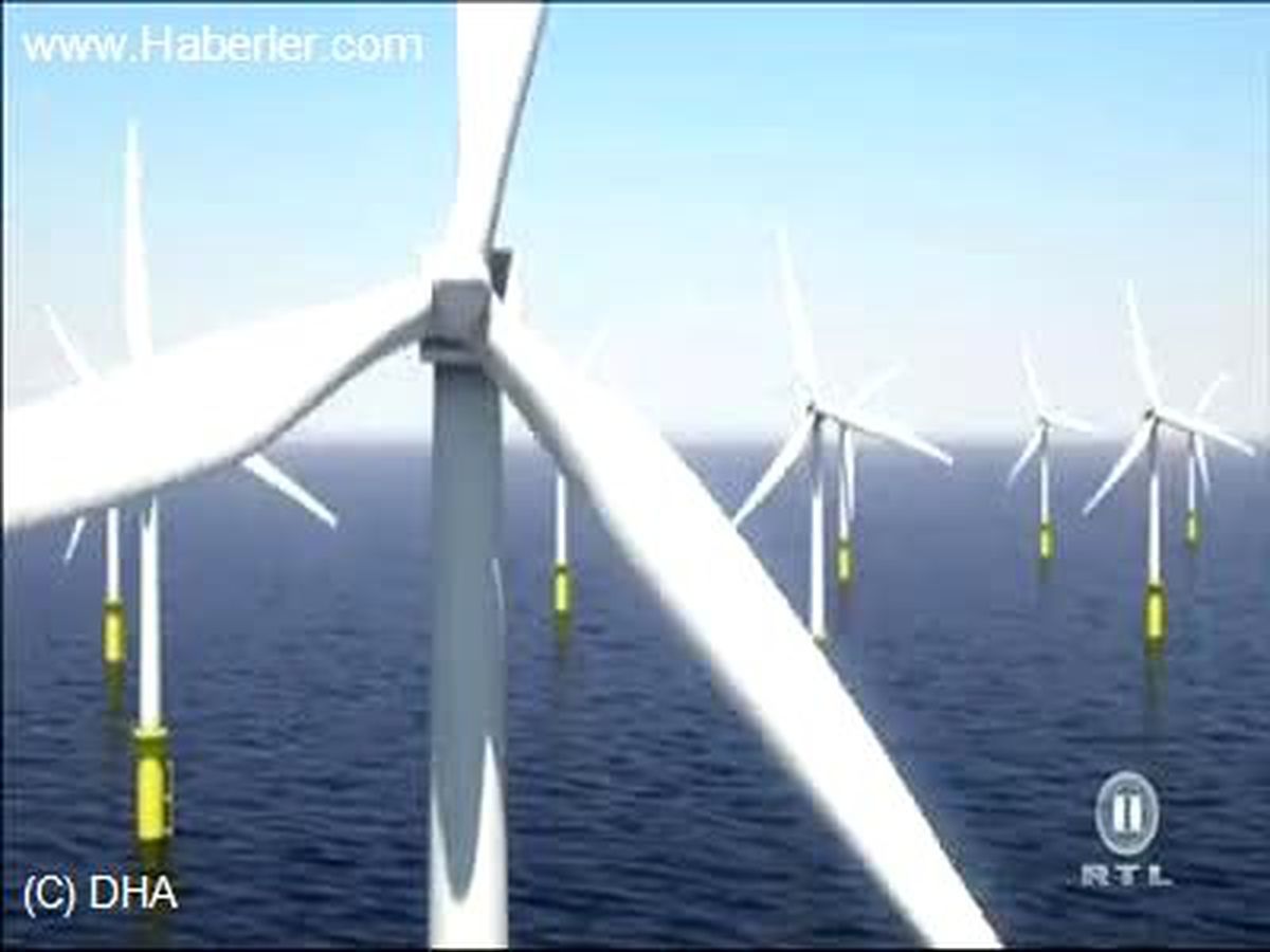 Almanya\'da Tamamlanan Rüzgar Enerji Çiftliği Hizmete Açıldı