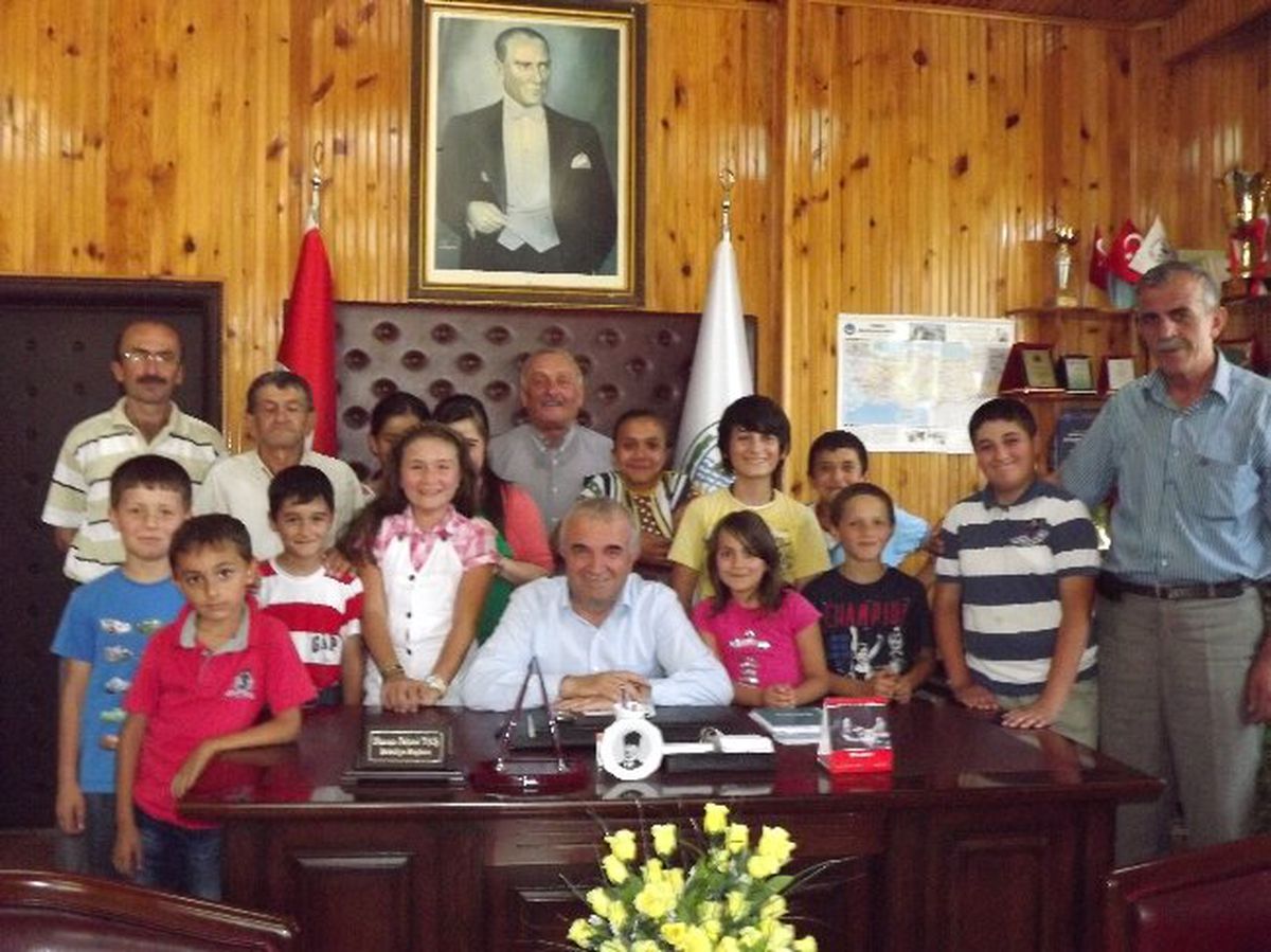 Başkanı Ziyaret Eden Çocuklar Park İstedi