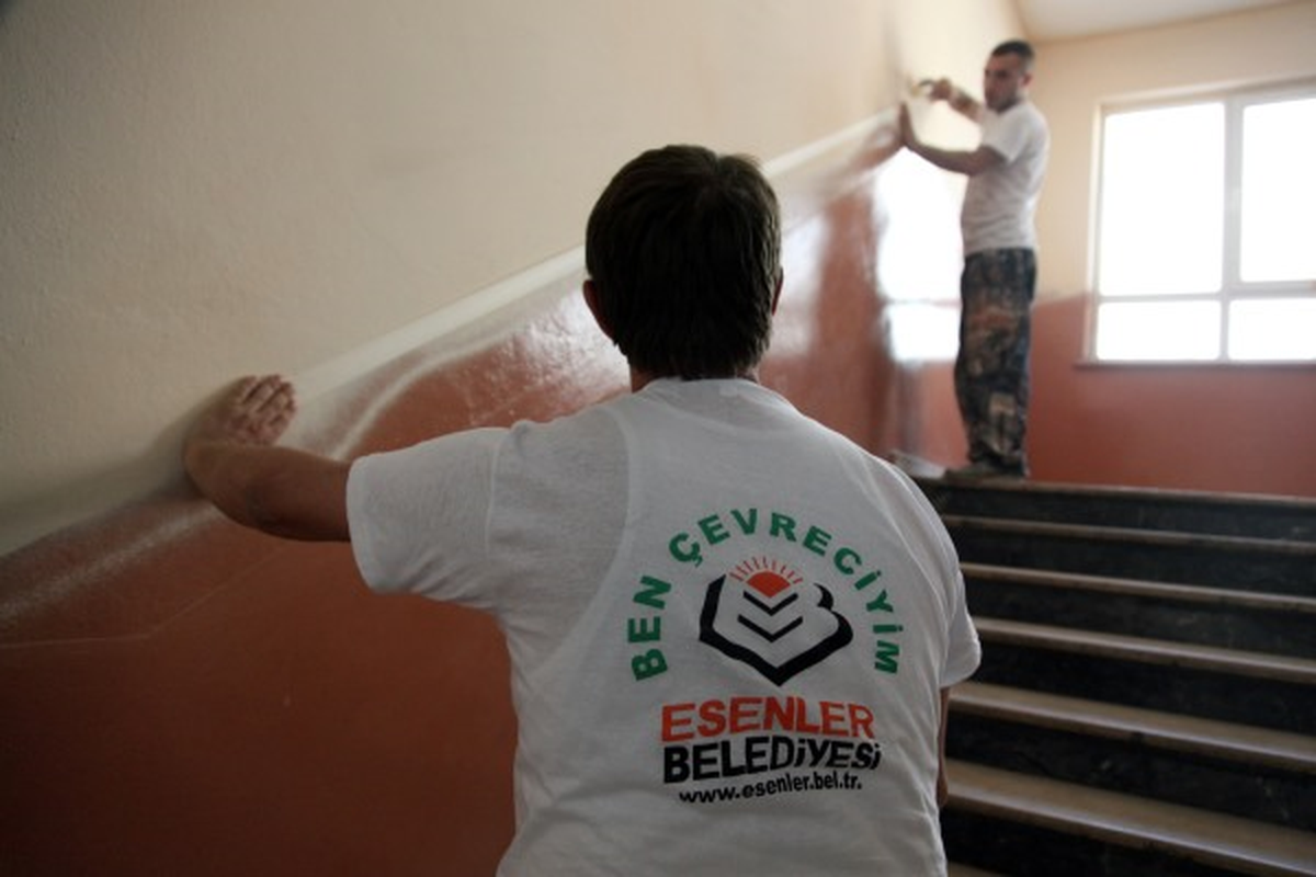 Esenler\'de Okullar Eğitime Hazır