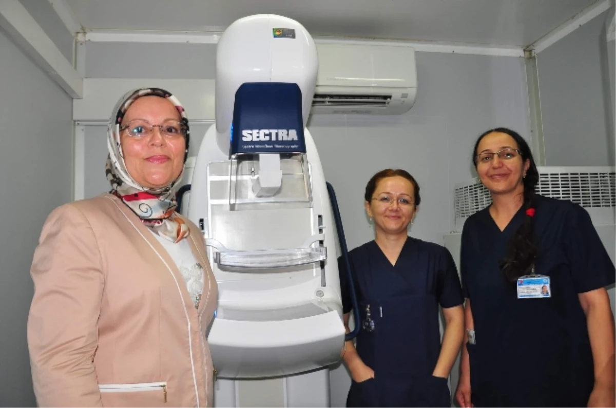 Kadın Girişimciler\'den Manisa\'ya Gezici Mamografi Cihazı