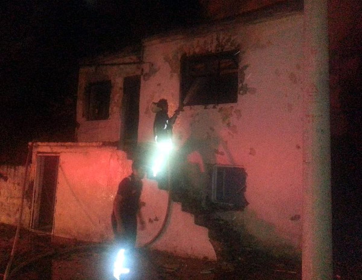 Metruk Evde Çıkan Yangın Korkuttu