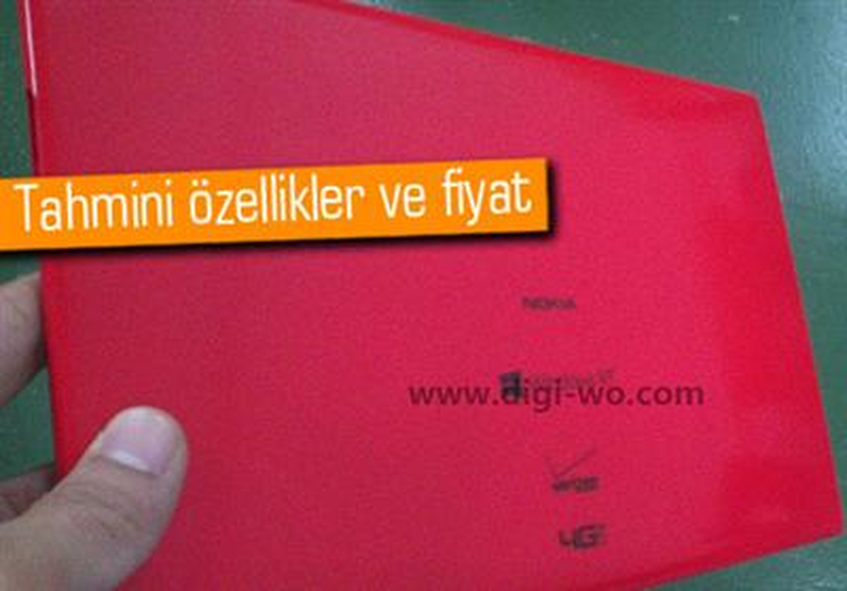 Nokia Lumia Tabletin Tahmini İsmi, Özellikleri ve Fiyatı