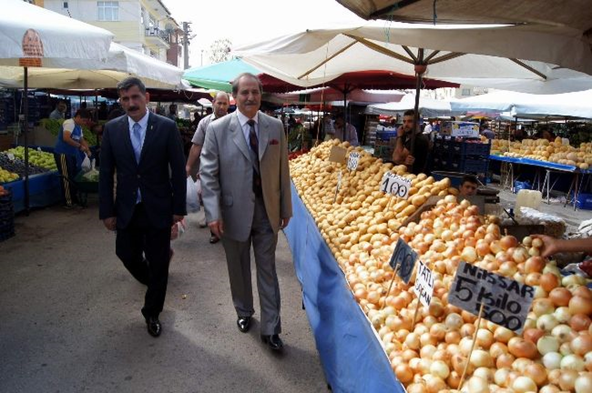 Sesob Başkanı Köksal, Pazarcı Esnafını Ziyaret Etti