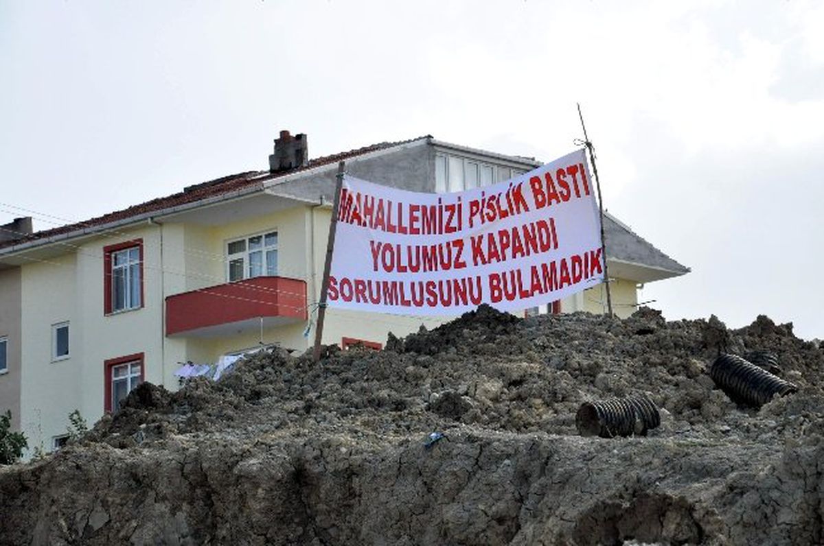 Sinop\'ta İlginç Pankart