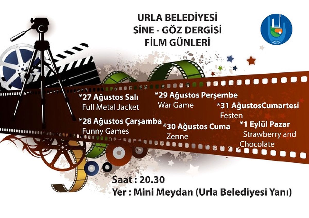 Urla\'da Sinema Günleri Başlıyor