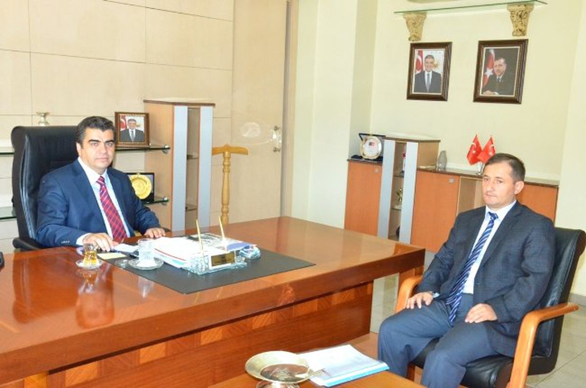 Vali Düzgün, Çevre ve Şehircilik İl Müdürünü Kabul Etti